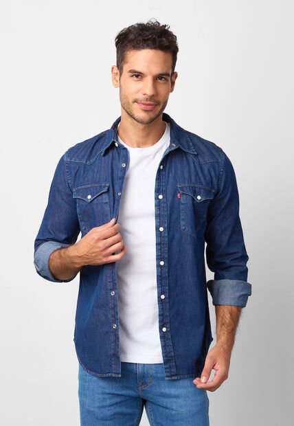 Camisa Denim Levi's Índigo Medio