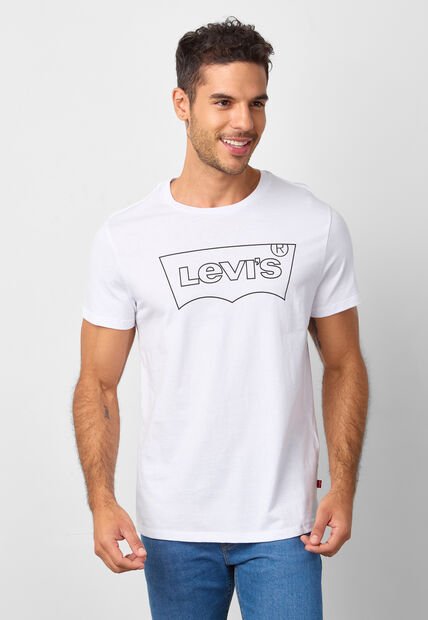 Camiseta Levi's SS Graphic Tee MX Blanco