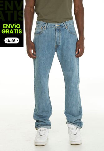 Jean Levi's 501 Classic Fit Índigo Claro Levis