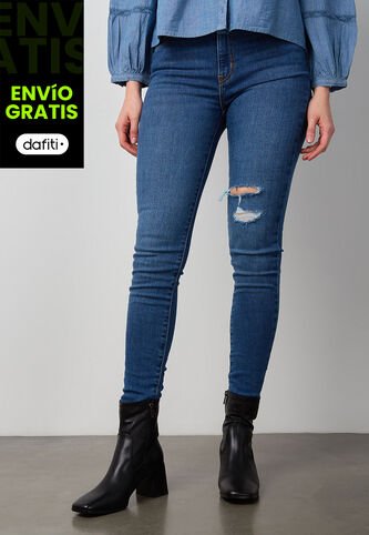 Jean Levi's 720 Super Skinny Fit Índigo Medio Levis