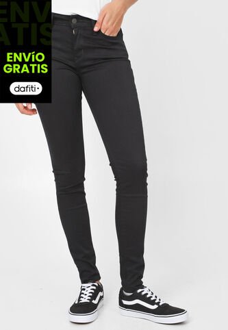 Jean Levi's 710 Super Skinny Fit Negro Levis