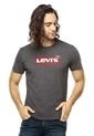 Camiseta Gris Oscuro Levi's de Levis