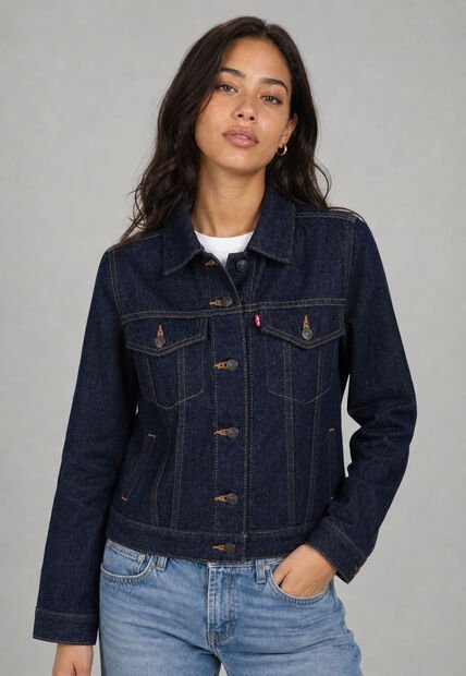 Chaqueta Denim Levi's Original Trucker índigo Oscuro