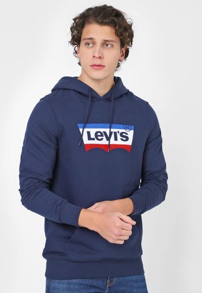 Buzo Azul-Blanco-Rojo Levi's