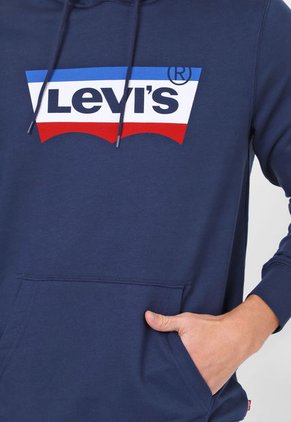 Buzo Azul-Blanco-Rojo Levi's