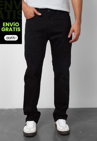 Jean Levi's 505 Regular Fit Negro Levis