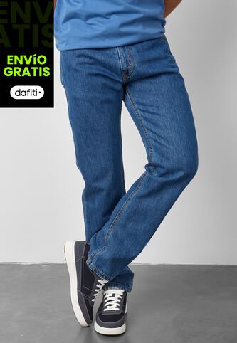 Jean Levi's 505 Regular Índigo Medio Levis
