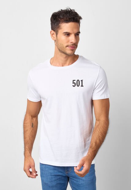 Camiseta Levi's SS Graphic Tee MX Blanco