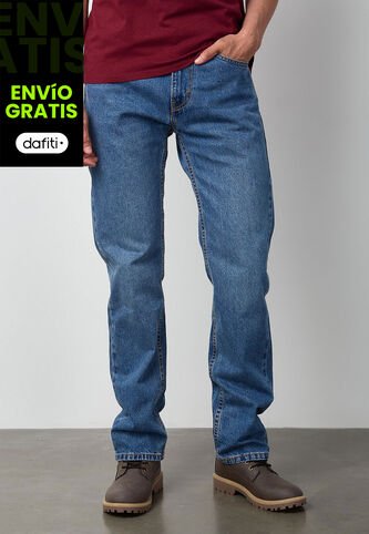 Jean Levi's 505 Regular Fit Índigo Claro Levis