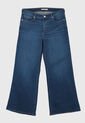 Jean Levi's 318 Shaping Wide Leg Fit índigo Medio de Levis