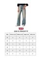Jean Levi's XL Straight Fit Índigo Medio de Levis