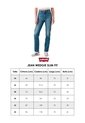 Jean Levi's Wedgie Slim Fit Índigo Medio de Levis