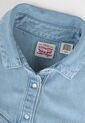 Camisa Denim Levi's Logan Tencel Shaket Índigo Claro de Levis