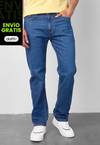 Pantalón Levi's 505 Regular Fit Índigo Medio Levis