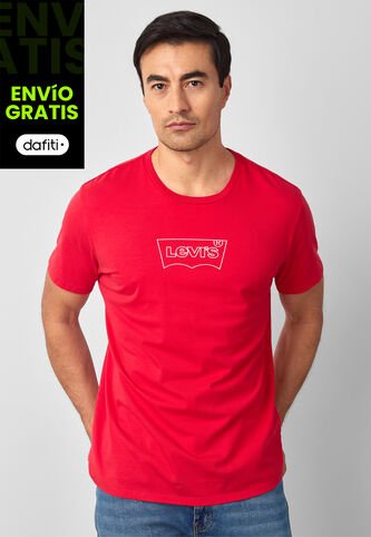Camiseta Levi's Rojo Levis