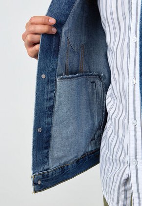 Chaqueta Denim Levi's Trucker Índigo Medio