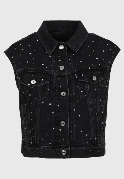 Chaleco Levi's Shrunken 90s Negro