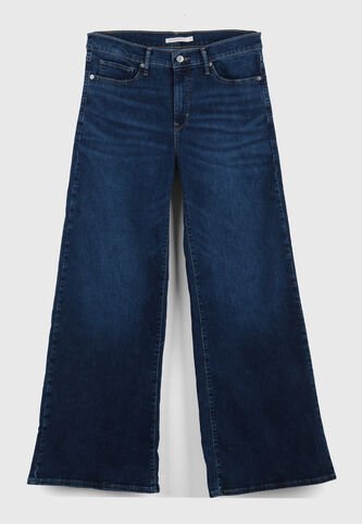 Jean Levi's 318 Shaping Wide Leg Fit Índigo Oscuro Levis