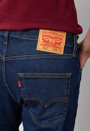 Jean Levi's 512 Slim Taper Fit Índigo Oscuro