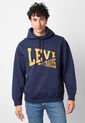 Hoodie Levi's Relaxed Graphic Azul de Levis