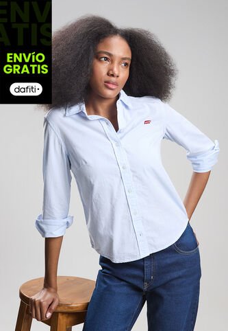 Camisa Levi's The Classic Azul Levis