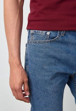 Jean Levi's 505 Regular Fit Índigo Claro