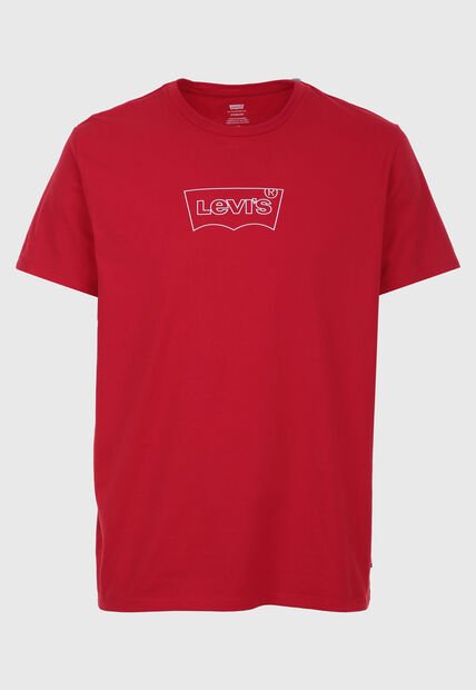 Camiseta Levi's Rojo