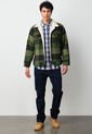Chaqueta Levi's Plaid Verde de Levis