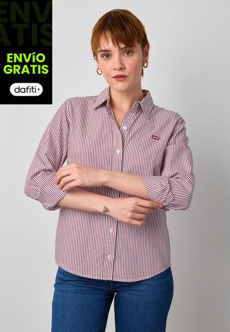 Camisa Levi's The Classic Vinotinto Levis