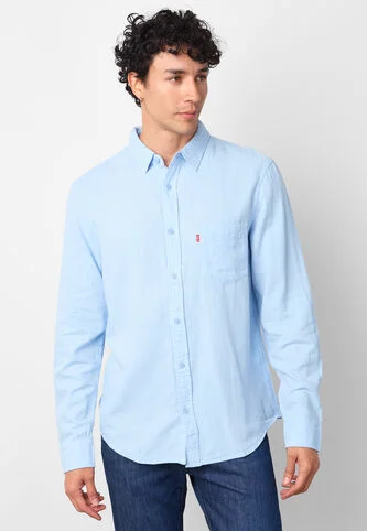Camisa Levi's Sunset 1 Pocket Azul Levis