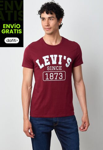 Camiseta Levi's Vinotinto Levis