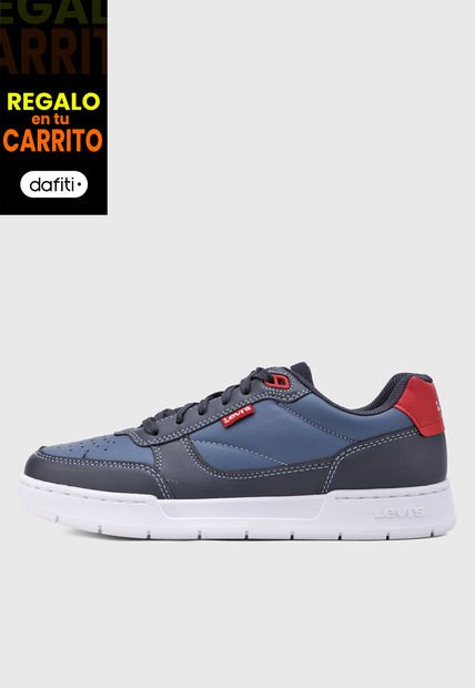 Tenis Lifestyle Azul-Blanco-Rojo Levi's La Jolla