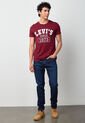 Camiseta Levi's Vinotinto de Levis