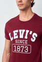 Camiseta Levi's Vinotinto de Levis