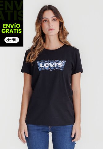 Camiseta Levi's Graphic Batwing Negro Levis