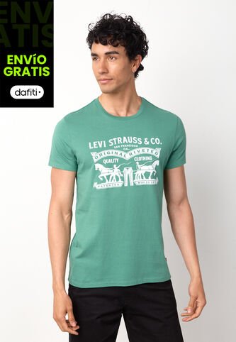 Camiseta Levi's Graphic Verde Levis