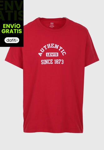 Camiseta Levi's Rojo Levis
