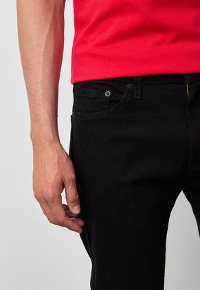 Jean Levi's 505 Regular Fit Negro
