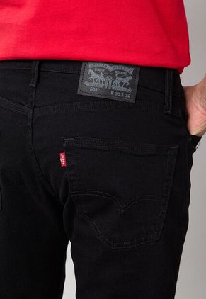 Jean Levi's 505 Regular Fit Negro