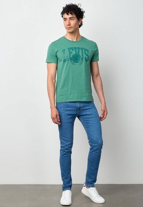 Jean Levi's 512 Slim Taper Fit Índigo Medio