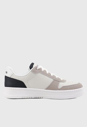 Tenis Lifestyle Marfil-Beige-Negro Levi's Drive Low 2