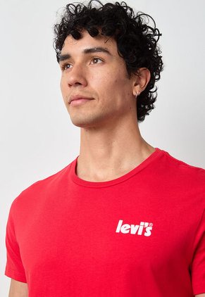 Camiseta Levi's Rojo