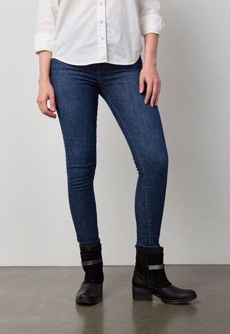 Jean Levi's 721 Skinny Fit Índigo Medio Levis