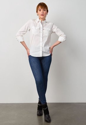 Jean Levi's 721 Skinny Fit Índigo Medio