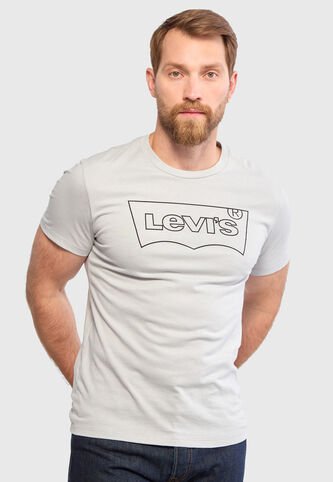 Camiseta Levi's SS Graphic Tee MX Gris Levis