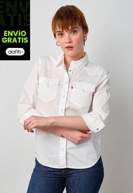 Camisa Levi's The Ultimate Western Blanco
