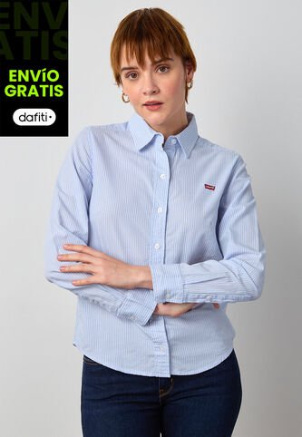 Camisa Levi's The Classic Azul Levis