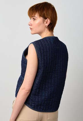 Chaleco Levi's Lottie Liner Índigo Oscuro