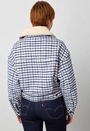 Chaqueta Levi's Shrunken '90s Trucker Blanco