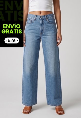 Jean Levi's Ribcage Wide Leg Fit Índigo Medio Levis
